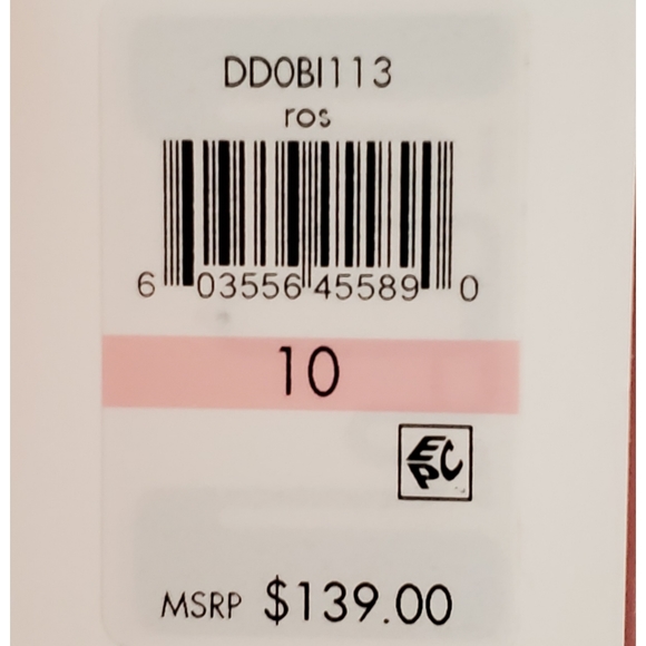 DKNY Pink Pleated Sleeveless Shift Dress 10 - Picture 4 of 7